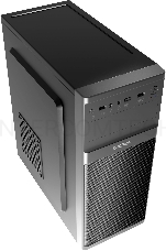 Корпус Digma DC-ATX200-U3 черный без БП ATX 2xUSB2.0 audio