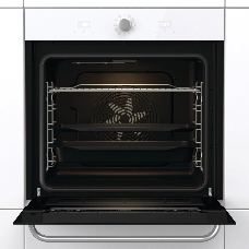 Электрическая духовка Gorenje BOS67371SYW 60 см, 77 л, Коллекция: Simplicity, Очистка паром AquaClean, 12 режимов, белый цвет