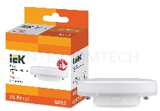 Лампа Iek LLE-T80-10-230-30-GX53 светодиодная ECO T75 таблетка 10Вт 230В 3000К GX53 IEK