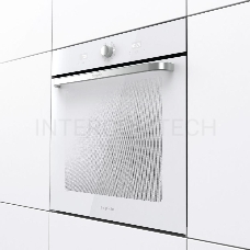 Электрическая духовка Gorenje BOS67371SYW 60 см, 77 л, Коллекция: Simplicity, Очистка паром AquaClean, 12 режимов, белый цвет
