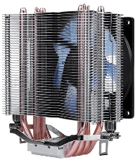 Кулер Aerocool Verkho 4 Lite , до 125W, 4х теплотрубки, PWM, 1000-2000 RPM, 2066/2011/1150/1154/1155/1156/1366/775 , AM4/AM3+/AM3/AM2+/AM2/FM2/FM1