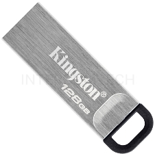 Флеш Диск Kingston 128Gb DataTraveler KYSON <DTKN/128GB>, (USB 3.2, 200 МБ/с при чтении, 60 МБ/с при записи)