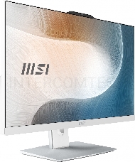 Моноблок MSI Modern AM242TP 12M-214XRU 23.8 Full HD Touch i5 1240P (1.7) 16Gb SSD512Gb Iris Xe noOS GbitEth WiFi BT 120W клавиатура мышь Cam белый 1920x1080