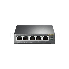 Коммутатор TP-Link SMB  TL-SG1005P 5-портовый гигабитный настольный коммутатор с 4 портами PoE SMB 56W