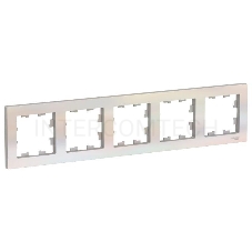 Рамка 5-м ATLAS DESIGN универс. жемчуг SchE ATN000405