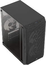 Корпус Aerocool Cs-107-A-BK-v2 (mATX, без БП, Window, USB3.0 x1, USB2.0 x1, 12cm FRGB fans x3)