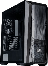 Корпус Cooler Master MasterBox 500 MB500-KGNN-S00 Mid Tower Chassis, USB3 x 2, 1xARGB fan, 1xARGB strips, RGB controller  MB500-KGNN-S00 Mid Tower Chassis, USB3 x 2, 1xARGB fan, 1xARGB strips, RGB controller included, Tempered glass