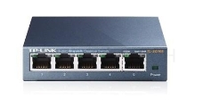 Коммутатор TP-Link SOHO  TL-SG105  5-port Desktop Gigabit Switch, 5 10/100/1000M RJ45 ports, metal case