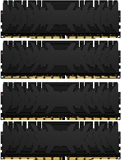 Память оперативная Kingston 32GB 3200MHz DDR4 CL16 DIMM (Kit of 4) FURY Renegade Black