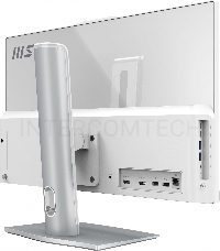 Моноблок MSI Modern AM242TP 12M-214XRU 23.8 Full HD Touch i5 1240P (1.7) 16Gb SSD512Gb Iris Xe noOS GbitEth WiFi BT 120W клавиатура мышь Cam белый 1920x1080