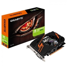 Видеокарта GIGABYTE GV-N1030OC-2GI PCI-E 3.0 2 ГБ GDDR5, 64 бит, DVI-D, HDMI, GPU 1265 МГц