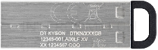 Флеш Диск Kingston 128Gb DataTraveler KYSON <DTKN/128GB>, (USB 3.2, 200 МБ/с при чтении, 60 МБ/с при записи)