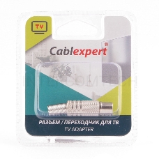 Разьем Cablexpert TVPL-01, TV (папа), блистер