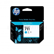 Картридж струйный HP №711 CZ130A голубой для HP DJ T120/T520 (29мл)