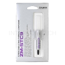 Термопаста Zalman ZM-STC9 superconducting thermal compound, thermal conductivity 9.1W/m-k, viscosity 250Pa.s