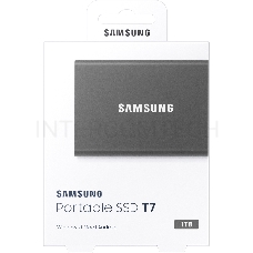 Накопитель SSD Samsung 1TB T7 External GREY USB 3.2 (MU-PC1T0T/WW)