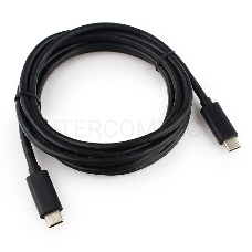 Кабель USB Cablexpert CCP-USB3.1-CMCM-2M, USB3.1 Type-C/USB3.1 Type-C, 2м, пакет