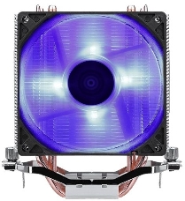 Кулер Aerocool Verkho 4 Lite , до 125W, 4х теплотрубки, PWM, 1000-2000 RPM, 2066/2011/1150/1154/1155/1156/1366/775 , AM4/AM3+/AM3/AM2+/AM2/FM2/FM1