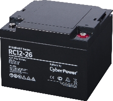 Батарея SS CyberPower RC 12-26 / 12 В 26 Ач Battery CyberPower Standart series RC 12-26 / 12V 26 Ah