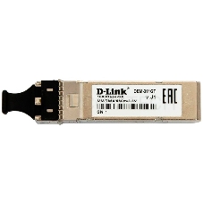 Трансивер D-Link 311GT/A1A SFP-трансивер с 1 портом 1000Base-SX для многомодового оптического кабеля (до 550 м)