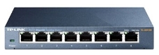 Коммутатор TP-Link SMB TL-SG108 8-port Desktop Gigabit Switch, 8 10/100/1000M RJ45 ports,metal case