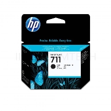 Картридж струйный HP №711 CZ133A черный для HP DJ T120/T520 (80мл)