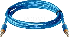 Кабель AUDIO DEFENDER 3.5MM 1.2M BLUE JACK M- JACK M 87512