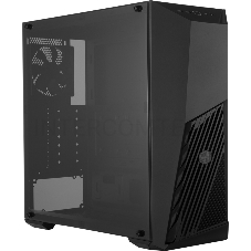 Корпус без БП Cooler Master MasterBox K501L, 1xUSB3.0, 1xUSB2.0, 1x120 Fan,  1x120 Red Led Fan, w/o PSU, Black, ATX