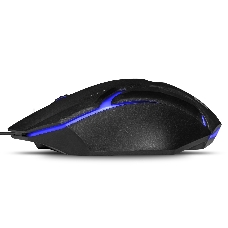 Мышь ExeGate EX289491RUS Gaming Standard Laser GML-17 (USB, лазерная, 1200dpi, 3 кнопки и колесо прокрутки, длина кабеля 1,5м, черная, Color box)