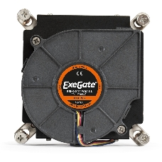 Кулер ExeGate EX286161RUS ESNK-0049.PWM.1U.2011/66.Cu (Медный, 1U, socket LGA2011/2066, TDP 115W, Fan 75mm, PWM, 2000-5000RPM, 2 ball bearing, 4pin, 46-54db, ресурс 70000 часов, 345г, на винтах, с термопастой, Retail box)