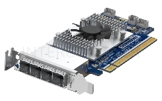 Плата расширения QNAP QXP-1620S-B3616W 12 Gb/s SAS expansion card, 4 SFF-8644 ports, PCIe Gen3 x16