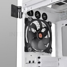 Корпус Thermaltake View 71 TG Snow CA-1I7-00F6WN-00 White/Win/SPCC/Tempered Glass*4/Color Box/Riing 140mm White Fan*2