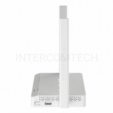 Роутер беспроводной Keenetic DSL (KN-2010) с модемом VDSL2/ADSL2+, Mesh Wi-Fi N300, 4-портовым Smart-коммутатором и портом USBИнтернет-центр
