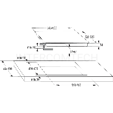 Индукционная варочная поверхность Gorenje IT643BX7 черный