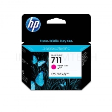 Картридж струйный HP №711 CZ135A пурпурный x3уп. для HP DJ T120/T520