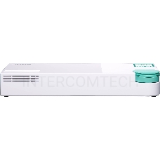 Коммутатор QNAP QSW-308S Unmanaged 10 Gb / s switch with 3 SFP + ports and 8 1 Gb / s RJ-45 ports, throughput up to 76 Gb / s, JumboFrame support