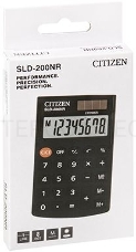 Калькулятор карманный Citizen SLD-200NR черный 8-разр.