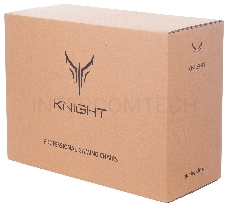 Кресло игровое Knight N1 Fabric черный Light-20 с подголов. крестовина металл