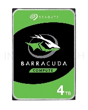 Жесткий диск Seagate 4TB 5400RPM SATA 6GB/S 256MB ST4000DM004 SEAGATE Barracuda 3.5