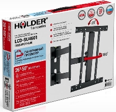 Кронштейн для LCD Holder LCD-SU4601-B чёрный, диагональ экрана 26″–50″до 35кг.