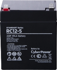 Батарея SS CyberPower RC 12-5 / 12 В 5 Ач Battery CyberPower Standart series RC 12-5 / 12V 5 Ah