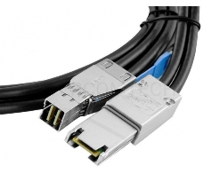 Кабель LSI CBL-SFF8644-8088-20M  (LSI00337) длина 2м,наконечники: SFF8644(контроллер)-SFF8088(внеш.устройство)