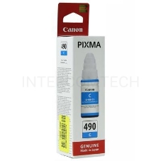 Чернила Canon GI-490C 0664C001 голубой для Canon Pixma G1400/2400/3400 (70мл)