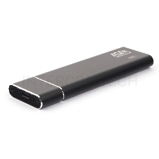 Внешний корпус AgeStar USB 3.1 Type-C M.2 NVME (M-key)  AgeStar 31UBNV5C (BLACK), алюминий, черный