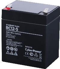 Батарея SS CyberPower RC 12-5 / 12 В 5 Ач Battery CyberPower Standart series RC 12-5 / 12V 5 Ah