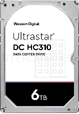 Жесткий диск WD 6Tb 7200rpm HGST SATA-III 0B36039 HUS726T6TALE6L4 Ultrastar 7K6 256Mb 3.5