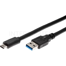 Кабель-адаптер USB 3.1 Type-Cm --> USB 3.0 Am, 2м Aopen/Qust/VCOM <ACU401-2M>