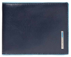 Кошелек мужской Piquadro Blue Square PU257B2R/BLU2 синий натур.кожа