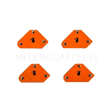 Уголки магнитные для сварки WESTER MCS (4 шт.)  829-001, углы  45°, 90°, 135°, 5кг