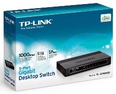 Коммутатор TP-Link SMB TL-SG1005D Коммутатор 5-port Gigabit Switch, plastic case
